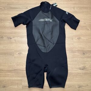 NWT O’Neill Reactor 2mm Back Zip Surf Swim Wetsuit Mens 3XL Black